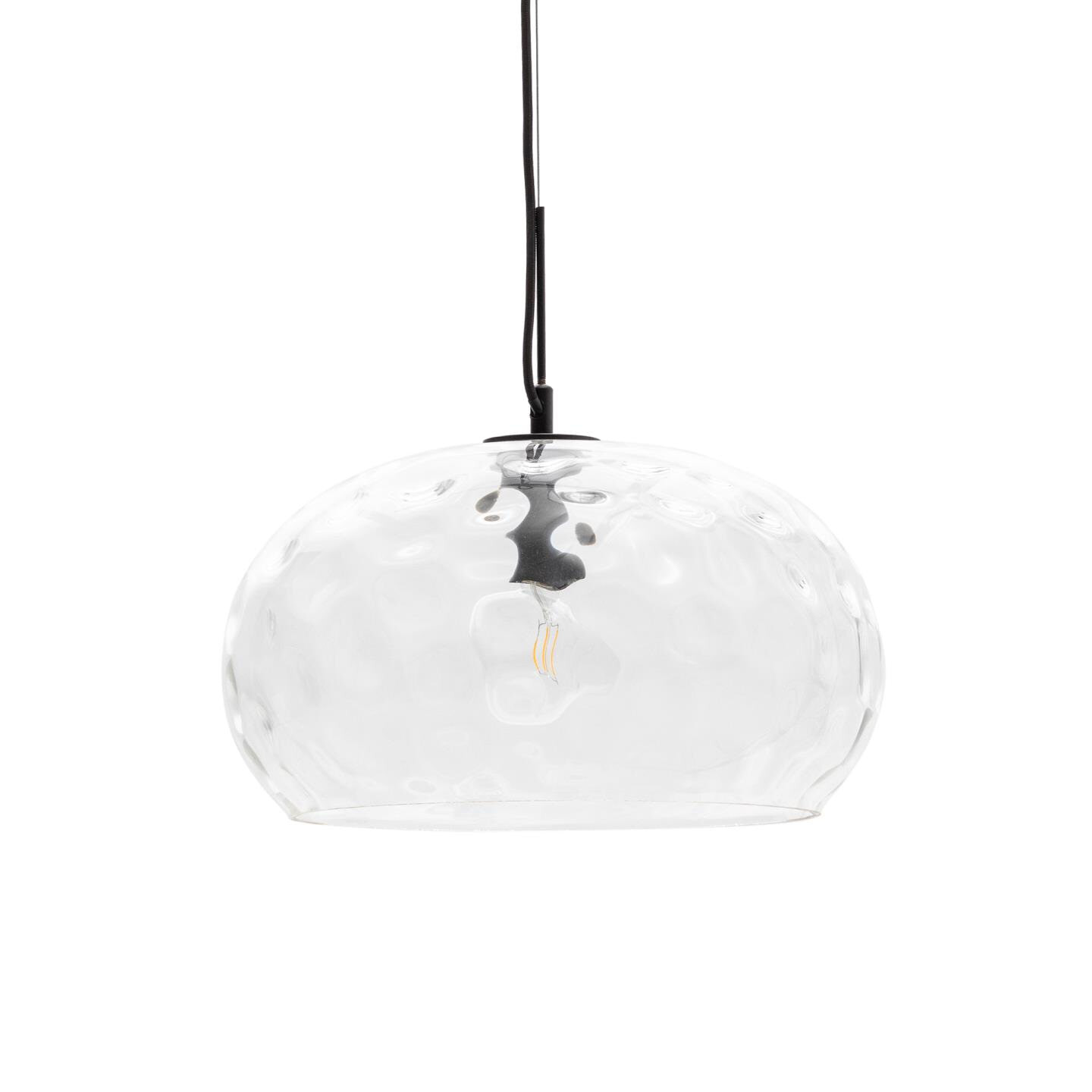 Kave Home Hanglamp 'Balma' 40cm, kleur Transparant