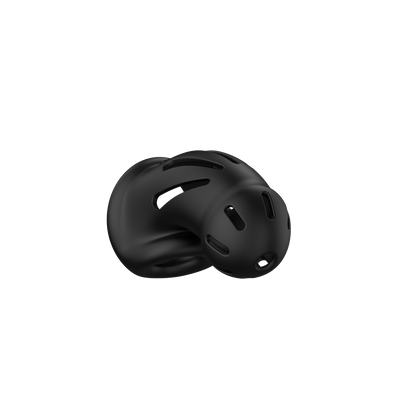 ManCage by Shots Model 27 - Ultra Soft Silicone Chastity Cage - Black