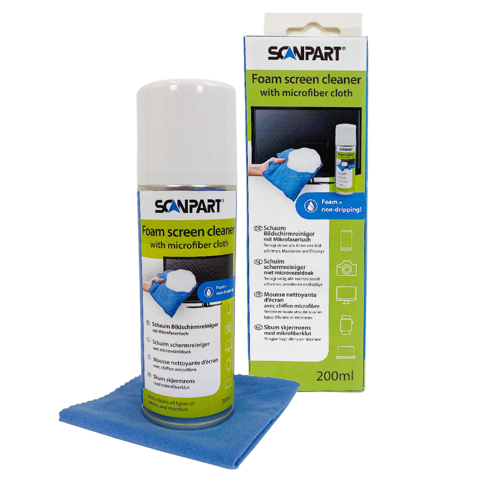 Scanpart Foam TV cleaner 200ml TV accessoire