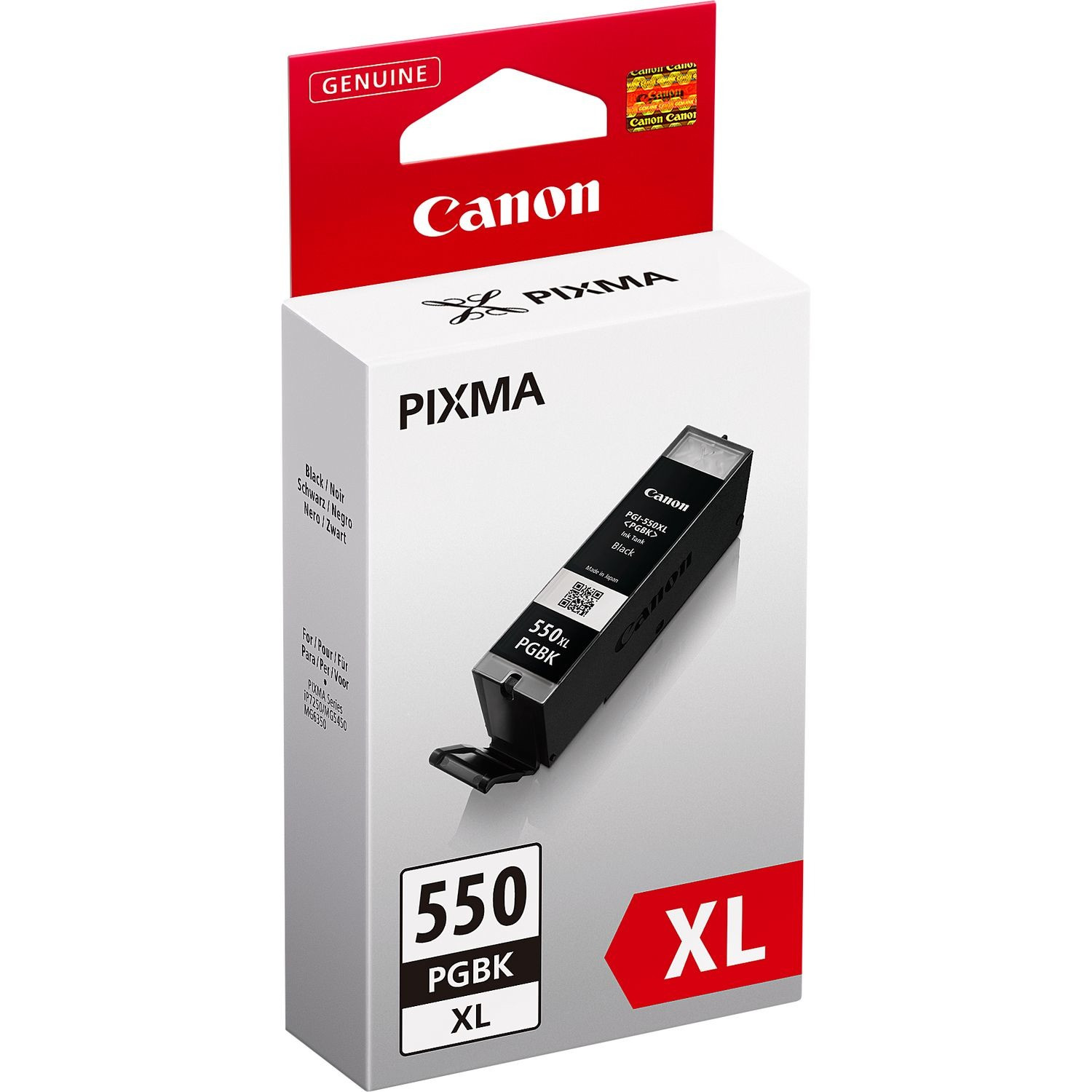 Canon PGI-550XL Cartridge Inkt Zwart