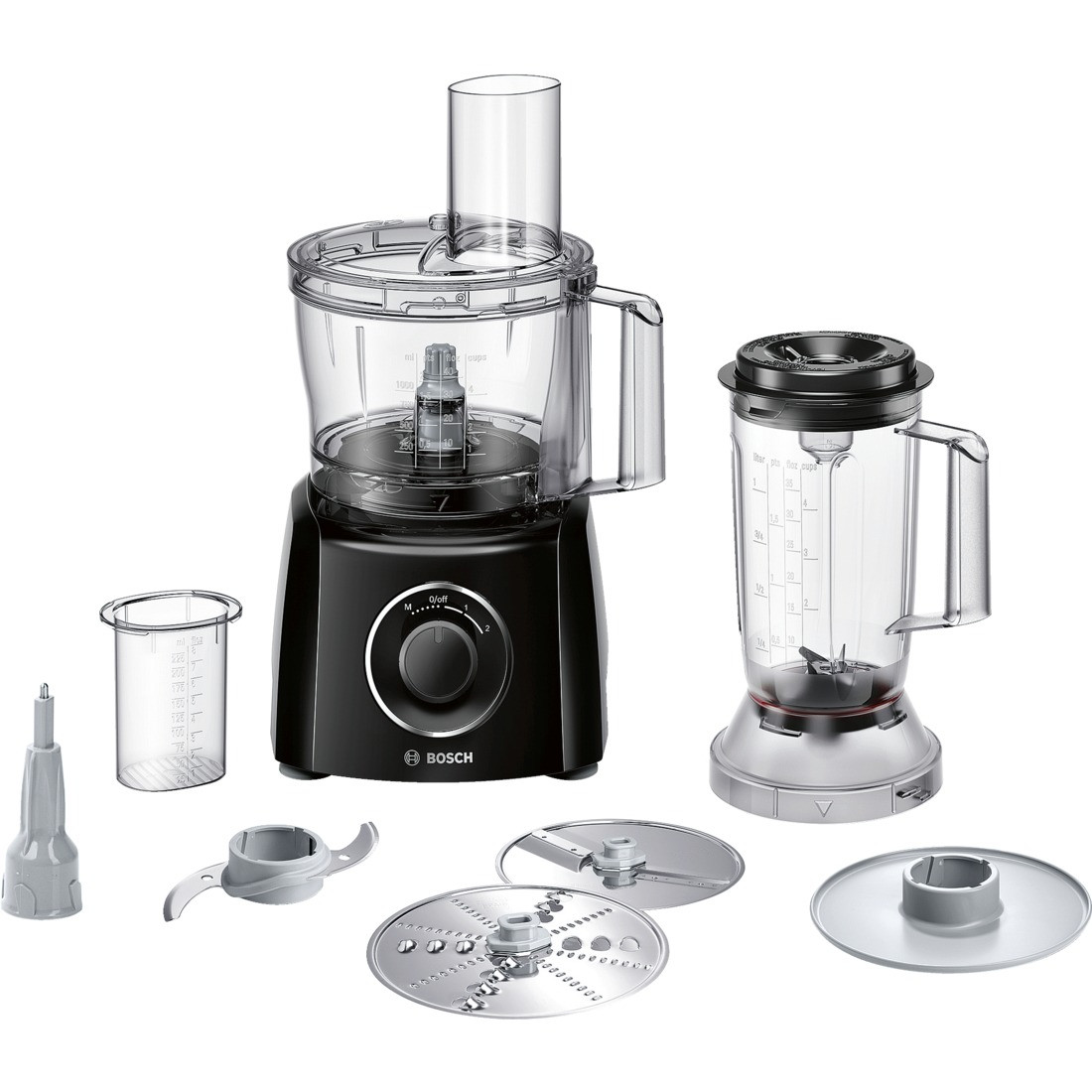 Bosch MCM3201B Foodprocessor Zwart