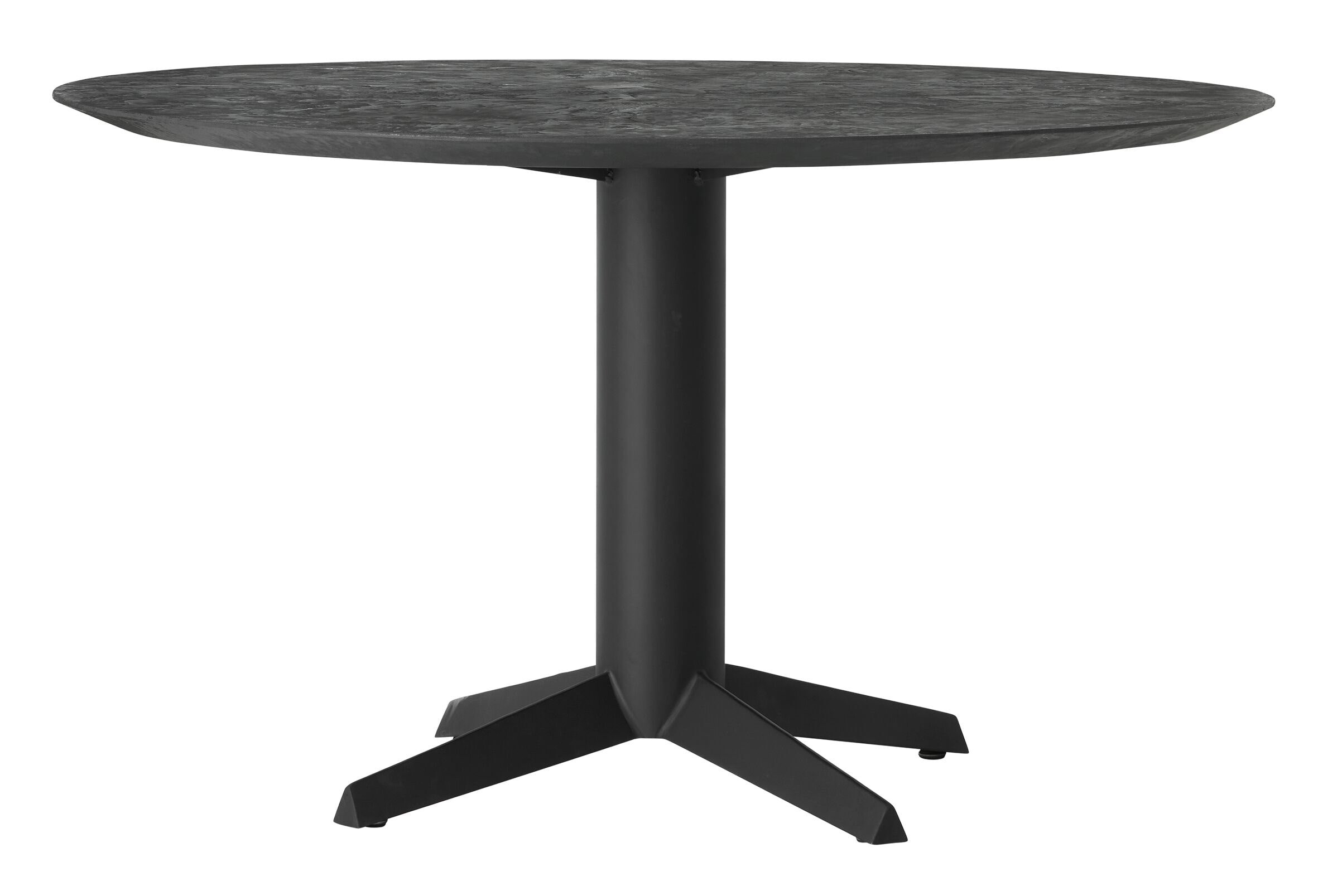 DTP Home Ronde Eettafel Soho Betonlook - Zwart