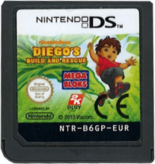 Go Diego Go Megabloks Bouwen en Redden (losse cassette)