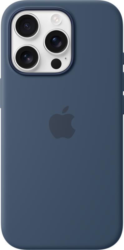 Apple iPhone 16 Pro Back Cover met MagSafe Denim