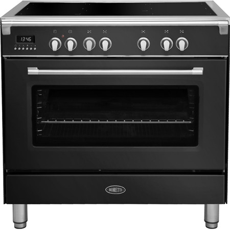 Boretti CFBI9015ZW2 Inductiefornuis Toscana - 90 cm - Zwart