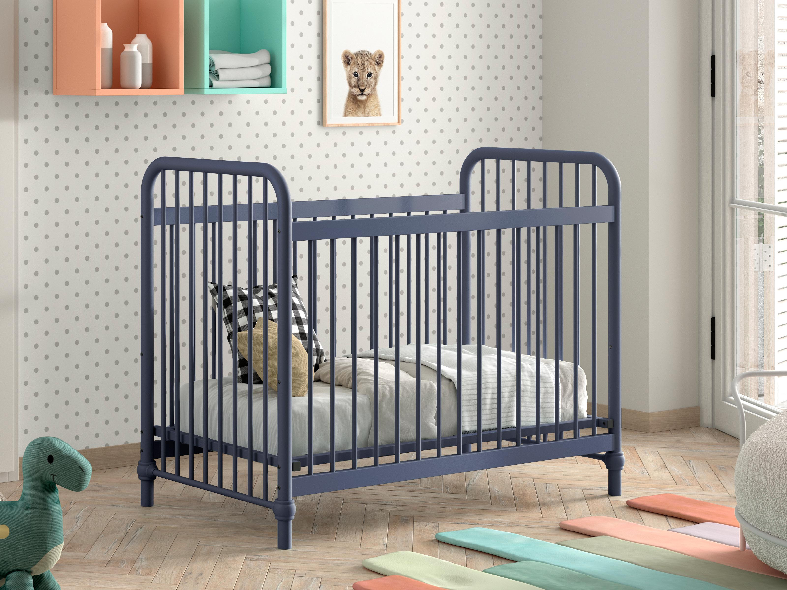 Babybed OONA 60x120 cm blauw