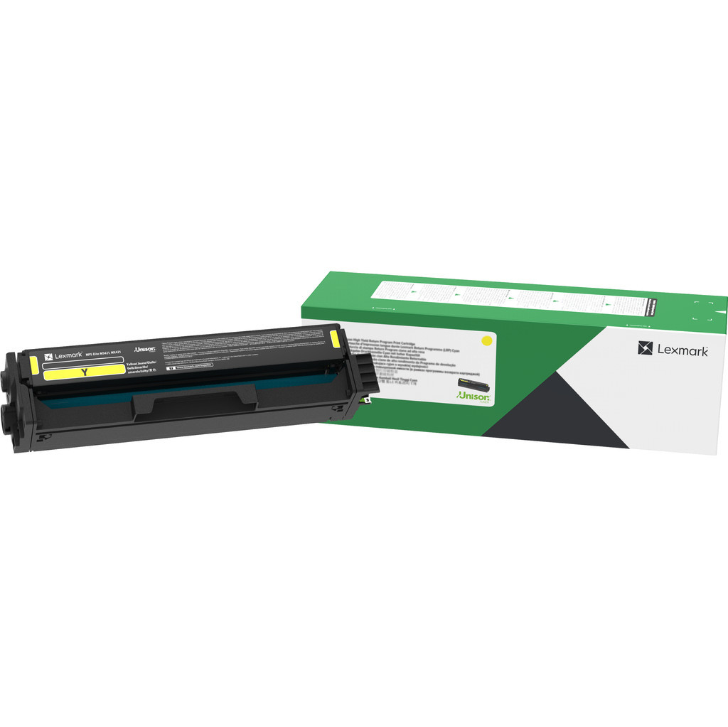 Lexmark C332 Toner Geel (Hoge Capaciteit)