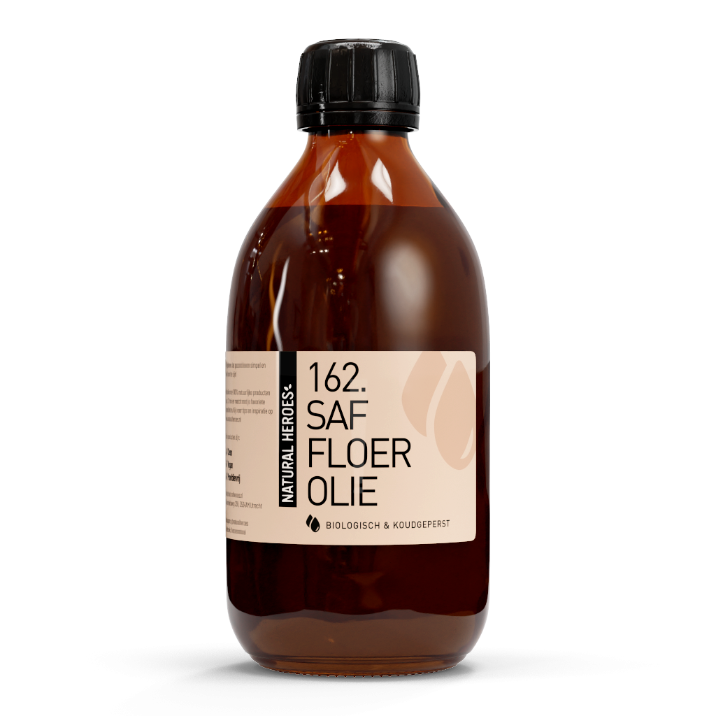 Saffloerolie (Biologisch & Koudgeperst) 300 ml