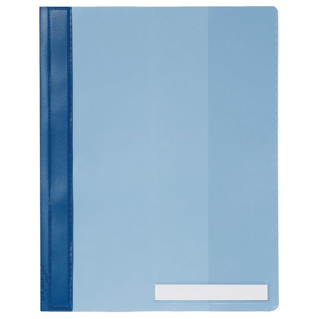 Snelhechter Durable A4 PVC extra breed blauw