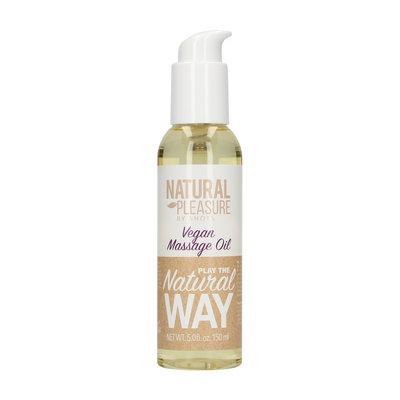 Natural Pleasure by Shots Vegan Massage Oil - 5 fl oz / 150 ml