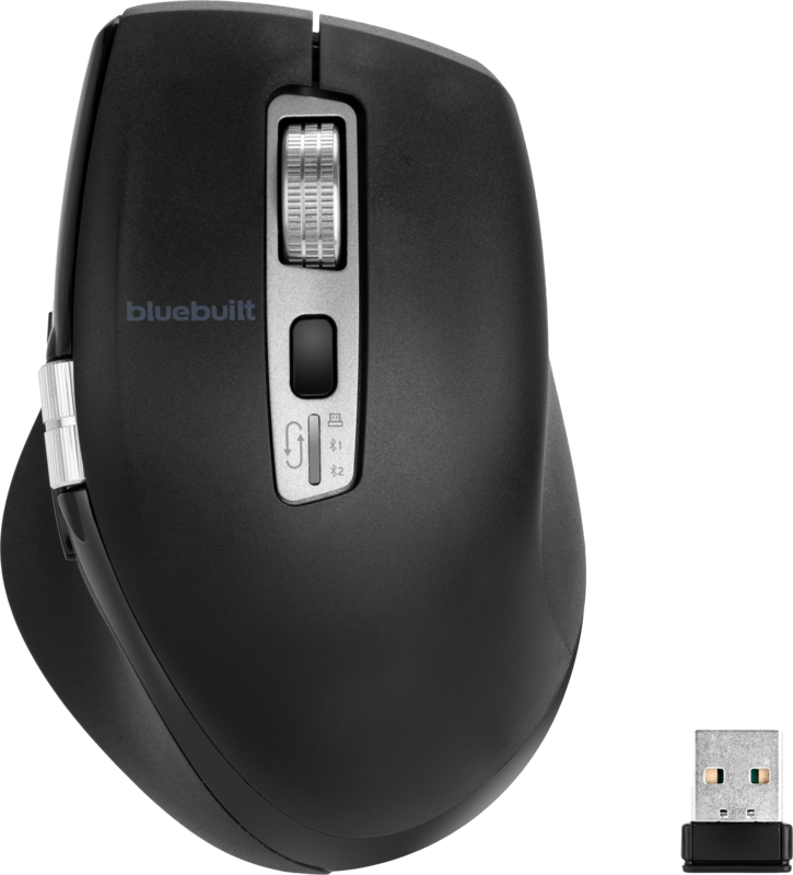 BlueBuilt Maximus Draadloze Ergonomische Bluetooth Muis