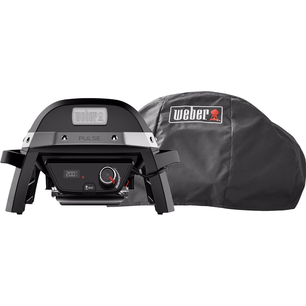 Weber Pulse 1000 met Hoes