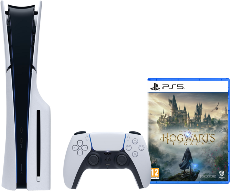 PlayStation 5 Slim Disc Edition + Hogwarts Legacy