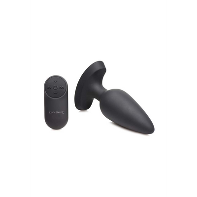 XR Brands Laser Fuck Me - Butt Plug with Remote Control - Large