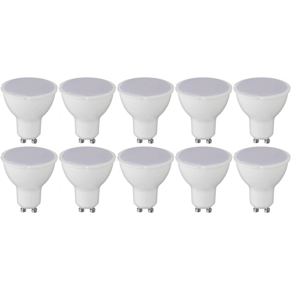 LED Spot 10 Pack - GU10 Fitting - 4W - Natuurlijk Wit 4200K