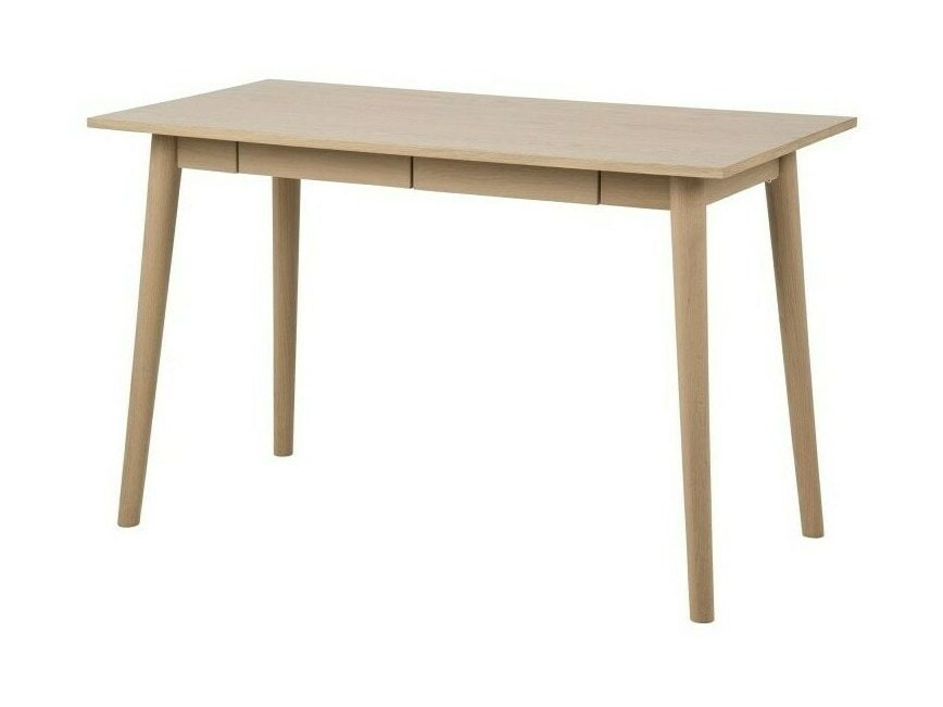 Bendt Bureau Filip eiken, 120cm - Bruin