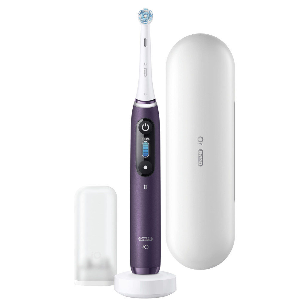 Oral-B iO - 8n - Elektrische Tandenborstel Paars Powered By Braun