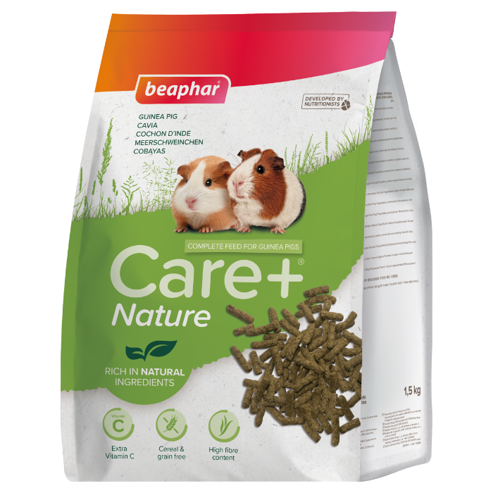 Beaphar Care+ Nature Caviavoer 1,5 kilo