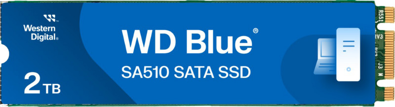 WD Blue SA510 2TB SATA M.2 SSD