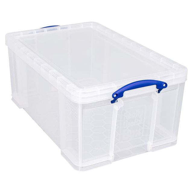 Really Useful Box opbergdoos 64 liter, transparant