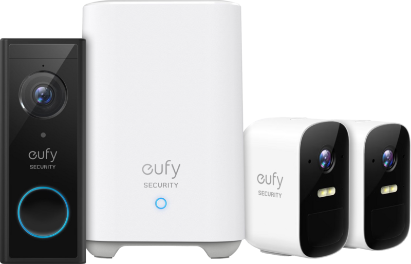 Eufy Eufycam 2C Duo Pack + Video Doorbell Battery