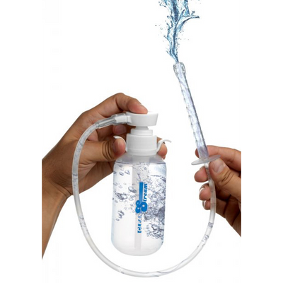 XR Brands Pump Action - Enema Bottle with Nozzle