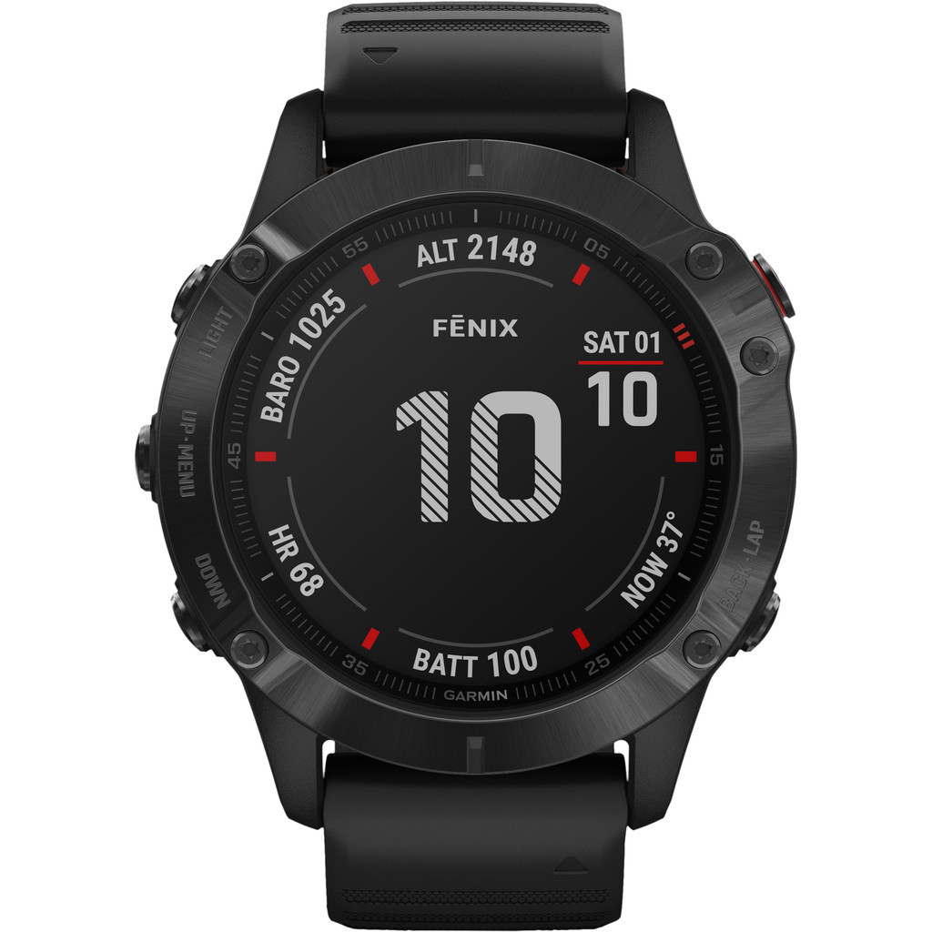 Garmin Fenix 6 Pro - Zwart - 47 mm