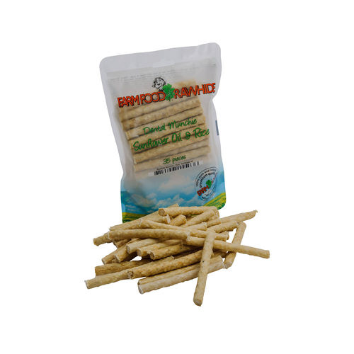 FarmFood Rawhide Dental Munchie Natural hondensnack 35 stuks