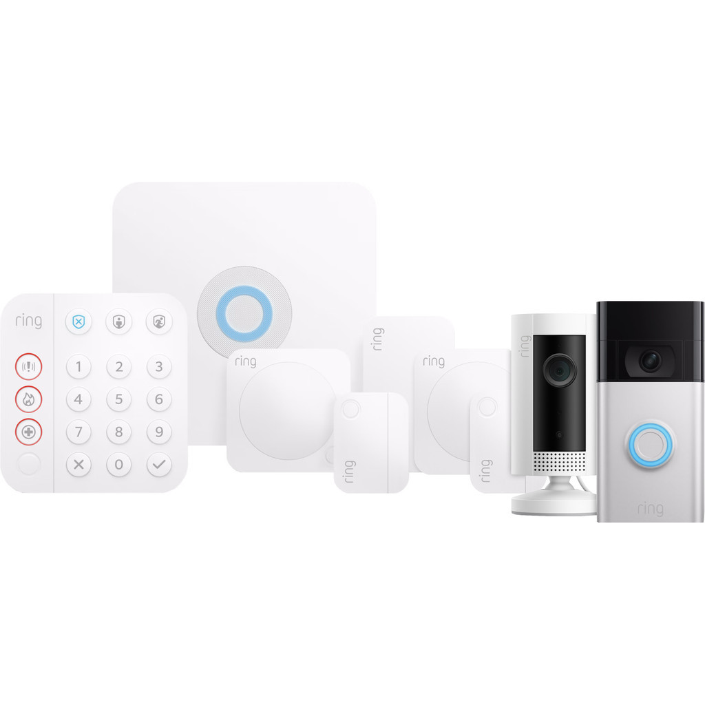 Ring Alarm Beveiligingsset 7-delig + Indoor Cam + RVD (2nd Gen)