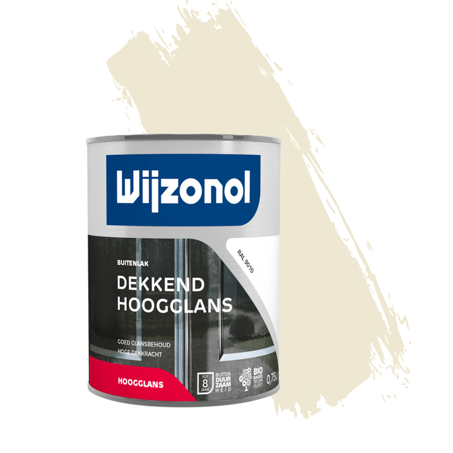 Wijzonol Dekkend Hoogglans 9235 Roomwit