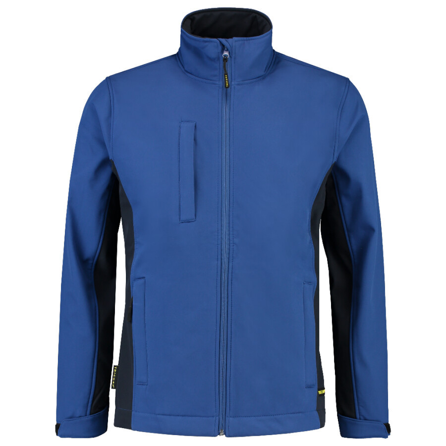 Tricorp softshell jack - Bi-Color - Workwear - 402002 - koningsblauw/marine blauw - maat M