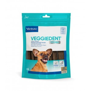 Virbac VeggieDent kauwstrips hond XS tot 5 kg (120 gr.) 3 verpakkingen