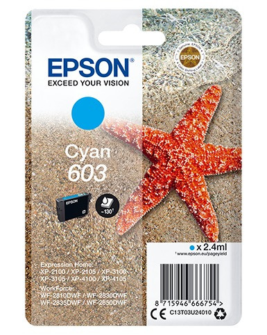 Epson 603 - Zeester Inkt Blauw