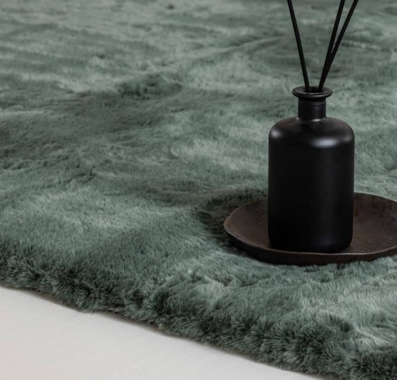 Vloerkleed Comfy Stone Mos 110 x 160 cm Groen - Grandstone - 190x275 cm - Dekbed-Discounter.nl