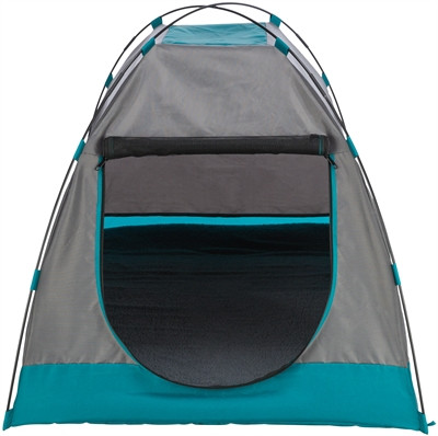 Trixie tent voor honden donkergrijs / petrol 80x65x63 cm