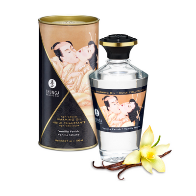 Shunga Aphrodisia Oil - Vanilla Fetish - 3.5 fl oz / 100 ml