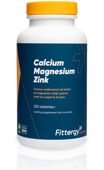 Calcium Magnesium Zink (120 tabletten) - Fittergy