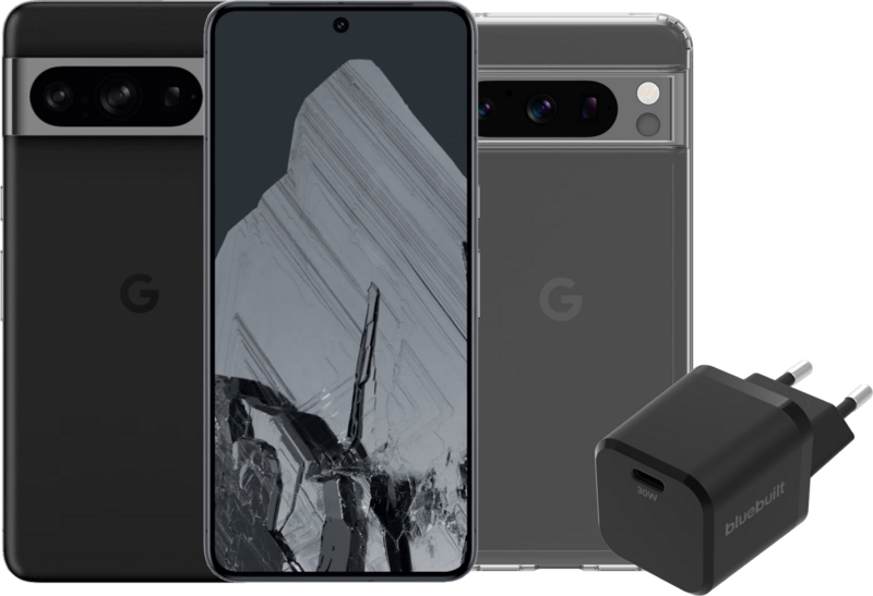 Google Pixel 8 Pro 128GB Zwart 5G + Accessoirepakket