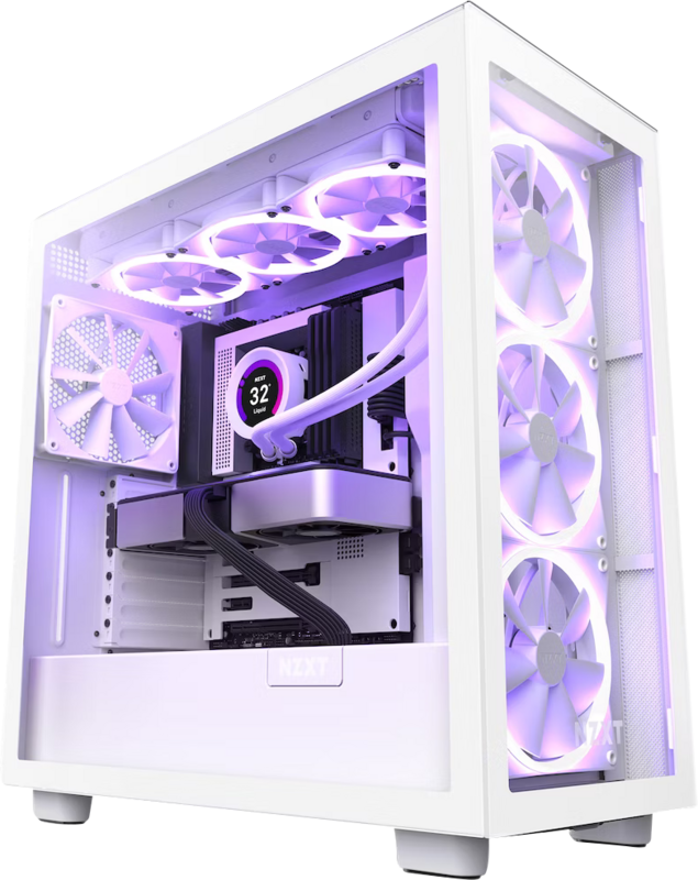 NZXT H7 Elite - White - 2023 Model