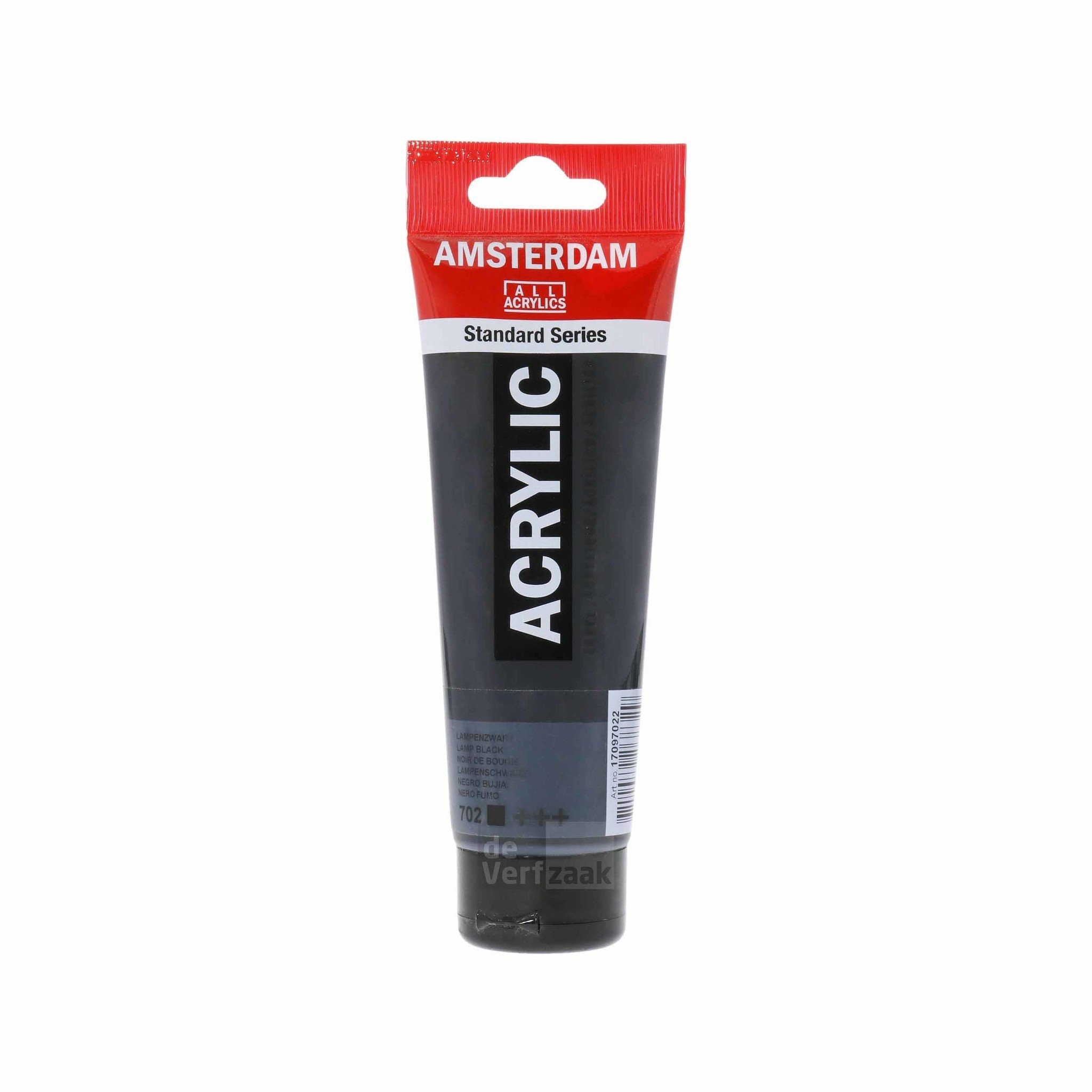 Royal Talens Amsterdam Acrylverf 120 ml - Lampenzwart