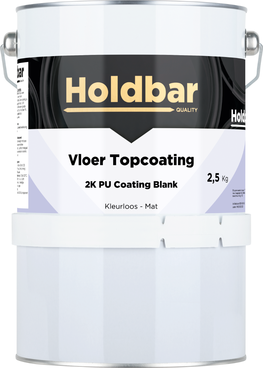 Holdbar Vloer Topcoating Mat 2,5 Kg