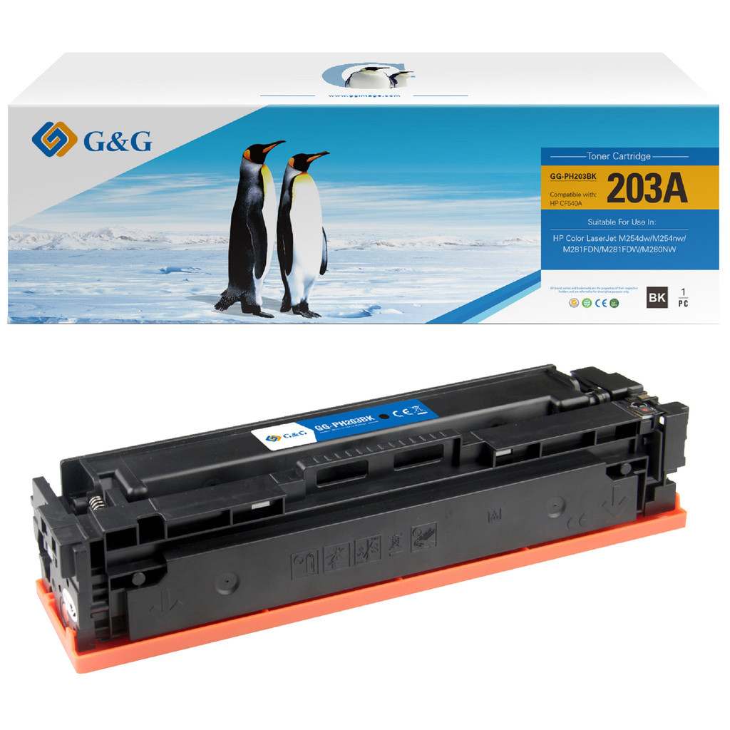 G&G 203 Toner Zwart