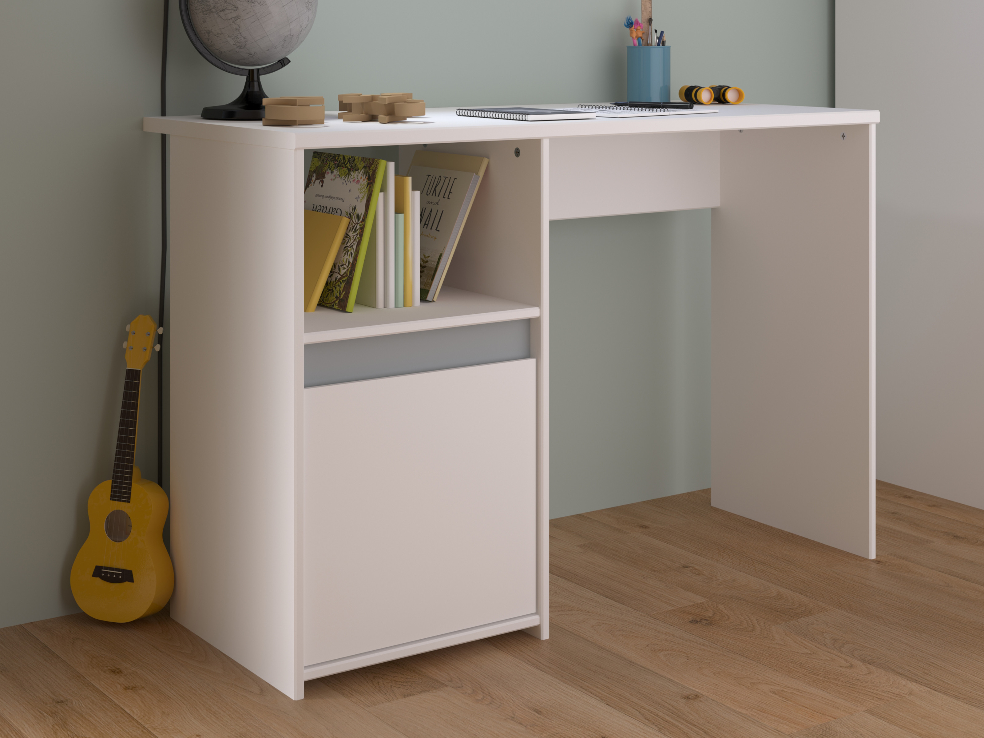 Bureau PINOCCHIO 110 cm wit