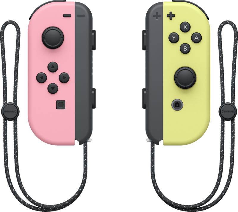 Nintendo Switch Joy-Con set Roze/Geel