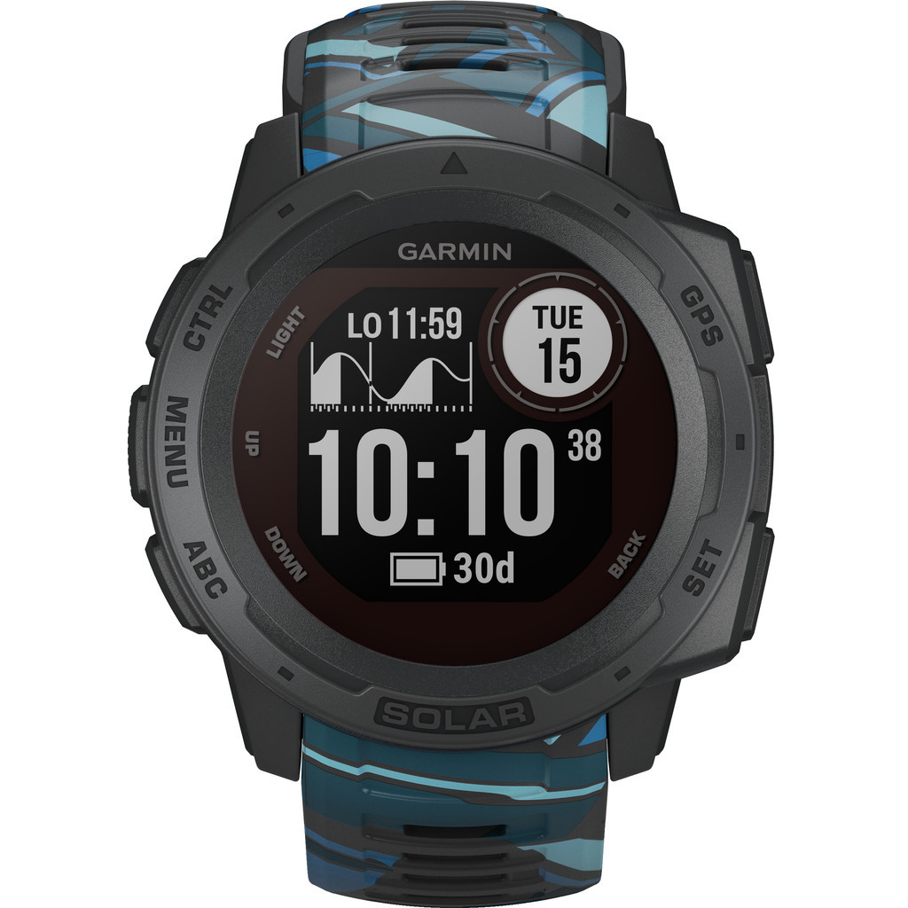 Garmin Instinct Solar Surf Blauw