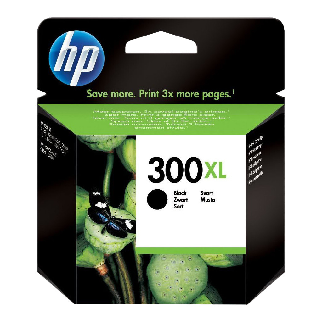 HP 300XL Cartridge Zwart