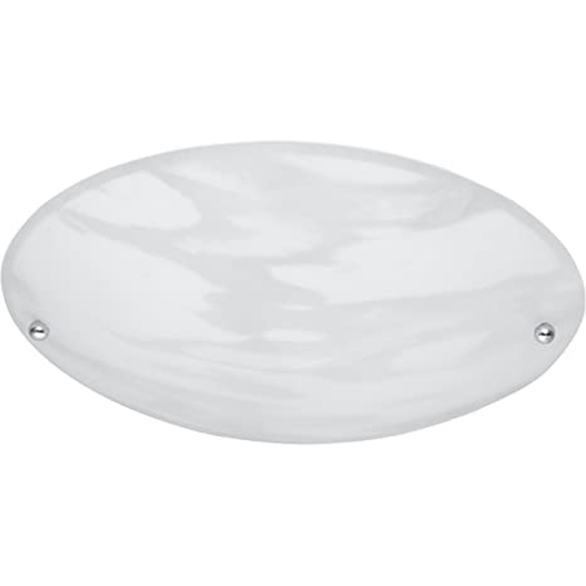 LED Plafondlamp - Plafondverlichting - Trion Linola - E27 Fitting - Rond - Mat Grijs - Aluminium