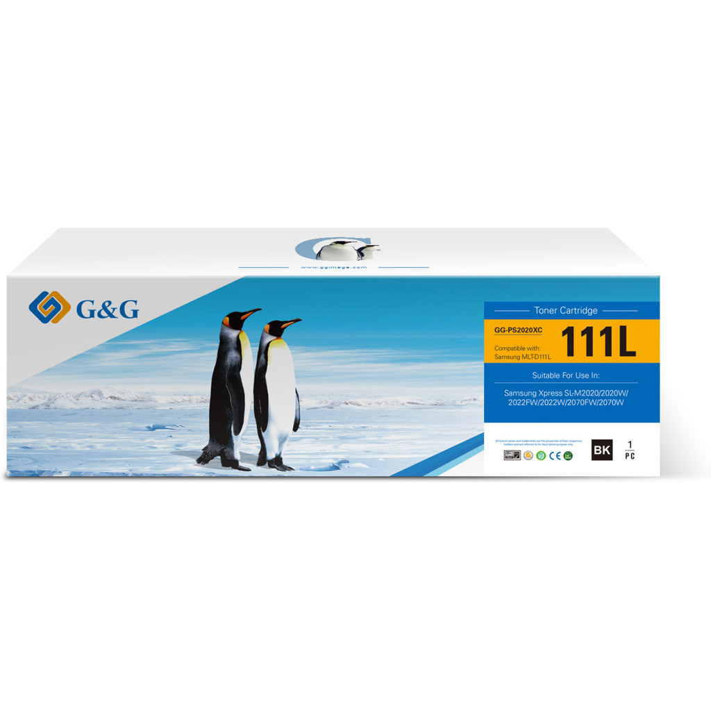 G&G MLT-D111L Toner Zwart