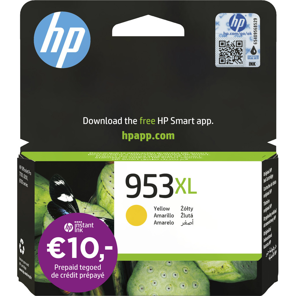 HP 953XL Cartridge Geel