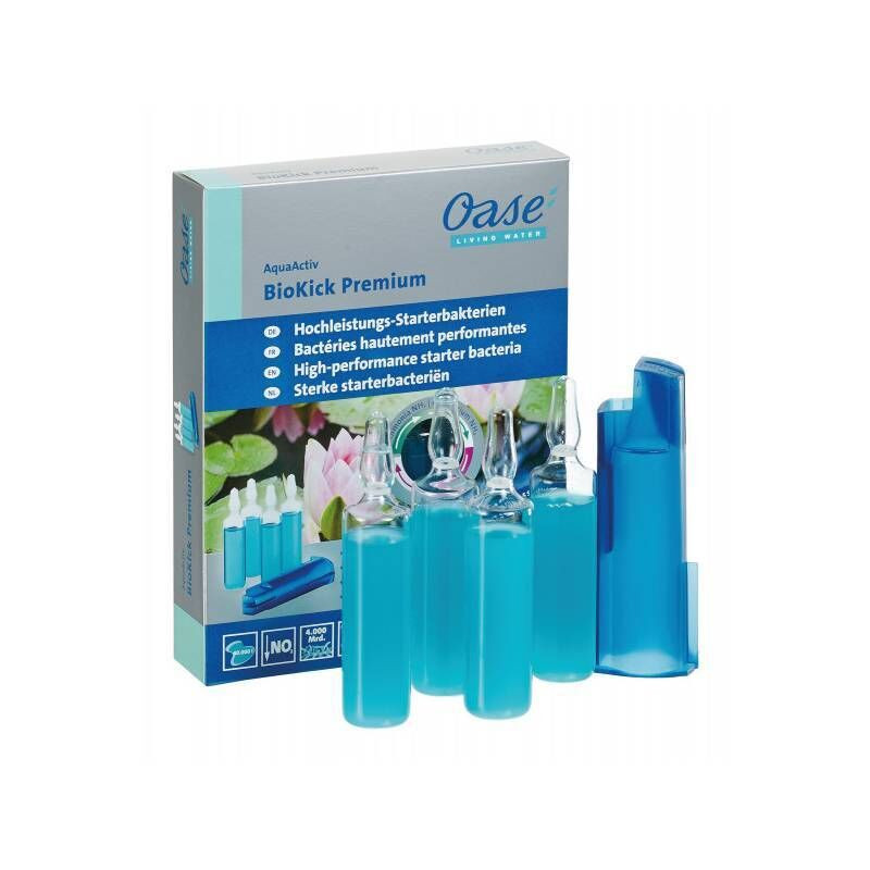 Oase AquaActiv BioKick Premium - Levendige Vijverfilter Bacteriën, 50+ Miljard/ml, Lang Houdbaar